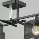 Потолочная люстра Reluce 05986-0.3-04 BK+CR