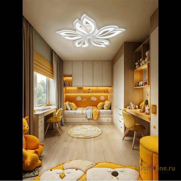 Потолочная люстра Natali Kovaltseva Fortuna LED LAMPS 81107/4C