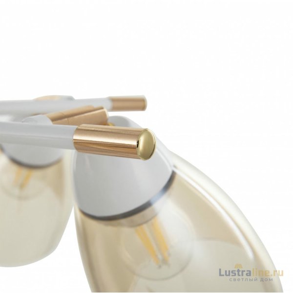 Потолочная люстра Arte Milano Amalfi 327410/5 FG+WH Потолочная люстра Arte Milano Amalfi 327410/5 FG+WH