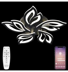 Потолочная люстра Natali Kovaltseva Sand HIGH-TECH LED LAMPS 82006 BLACK