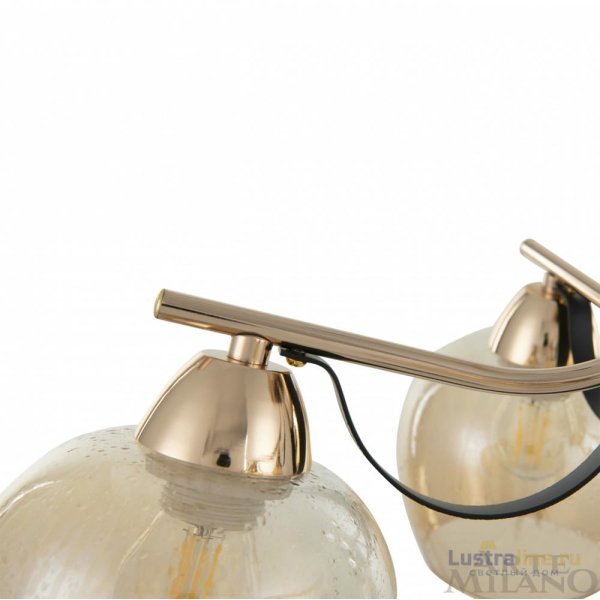 Потолочная люстра Arte Milano Amalfi 322306/5 FG+BK Потолочная люстра Arte Milano Amalfi 322306/5 FG+BK