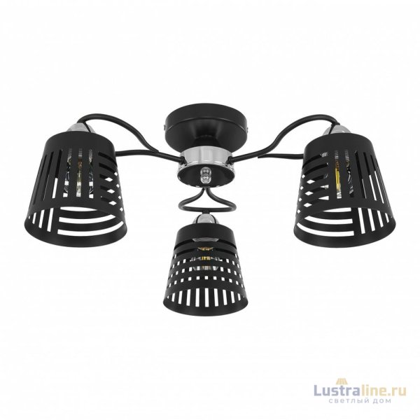 Потолочная люстра Arte Milano Amalfi 328207/3 BK.CR Потолочная люстра Arte Milano Amalfi 328207/3 BK.CR