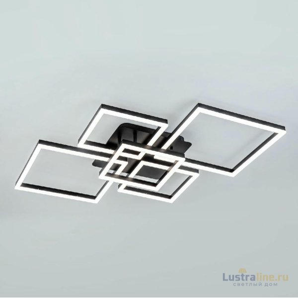 Потолочная люстра LED4U L11041-5 BK Потолочная люстра LED4U L11041-5 BK