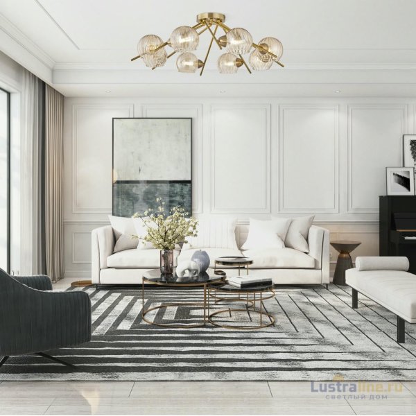 Потолочная люстра Arte Milano Amalfi 322307/8 AB Потолочная люстра Arte Milano Amalfi 322307/8 AB