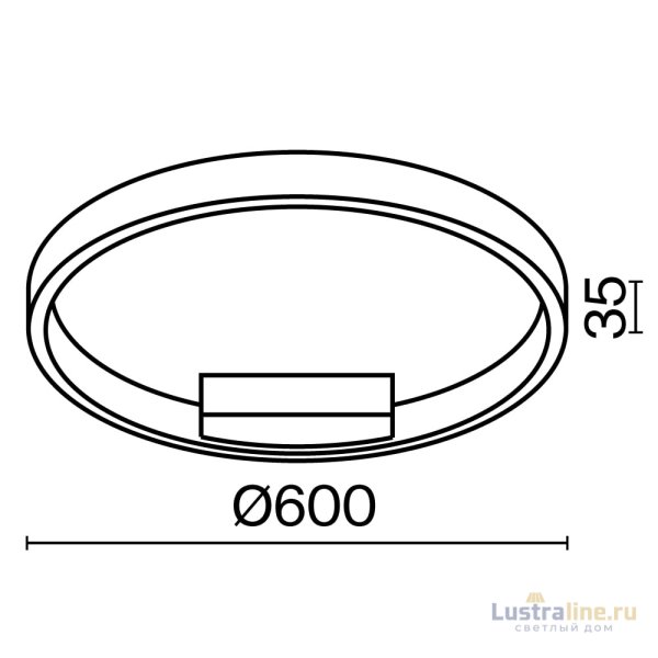Потолочная люстра Maytoni Rim MOD058CL-L35BK