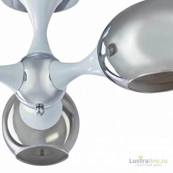 Потолочная люстра Arte Milano Napoli 329408/3 CR+WH Потолочная люстра Arte Milano Napoli 329408/3 CR+WH