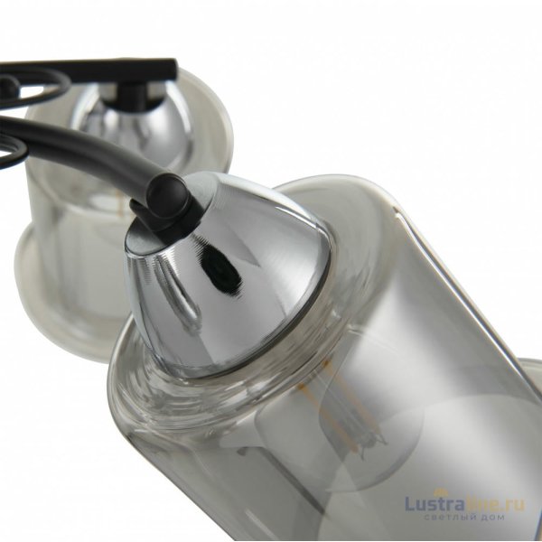 Потолочная люстра Arte Milano Amalfi 323219/5 CR+BK Потолочная люстра Arte Milano Amalfi 323219/5 CR+BK