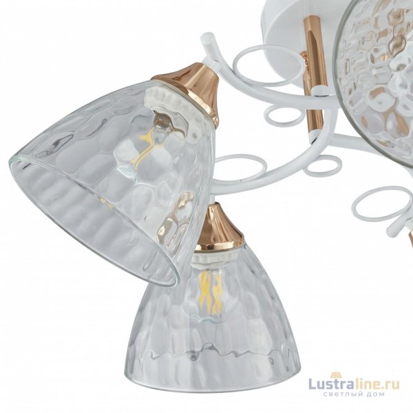 Потолочная люстра Arte Milano Amalfi 321395/3A WH+FG Потолочная люстра Arte Milano Amalfi 321395/3A WH+FG