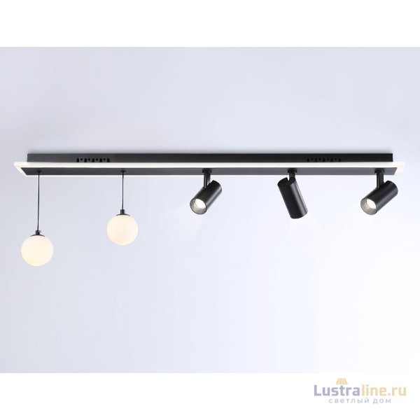 Потолочная люстра Ambrella Light Comfort LineTech FL66202 Потолочная люстра Ambrella Light Comfort LineTech FL66202