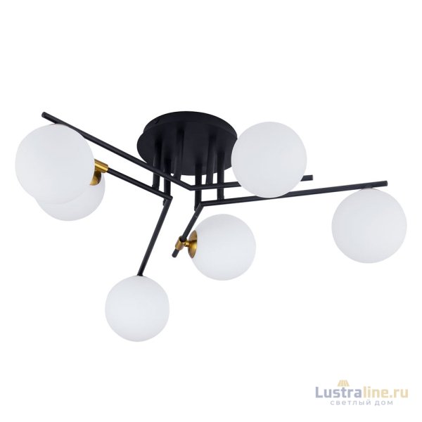 Потолочная люстра Arte Lamp Gemini A2243PL-6BK Потолочная люстра Arte Lamp Gemini A2243PL-6BK