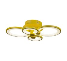 Потолочная светодиодная люстра iLedex Ring A001/4 Yellow УЦ
