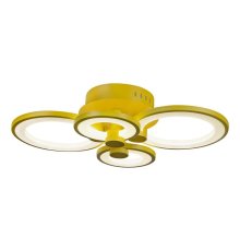Потолочная светодиодная люстра iLedex Ring A001/4 Yellow УЦ