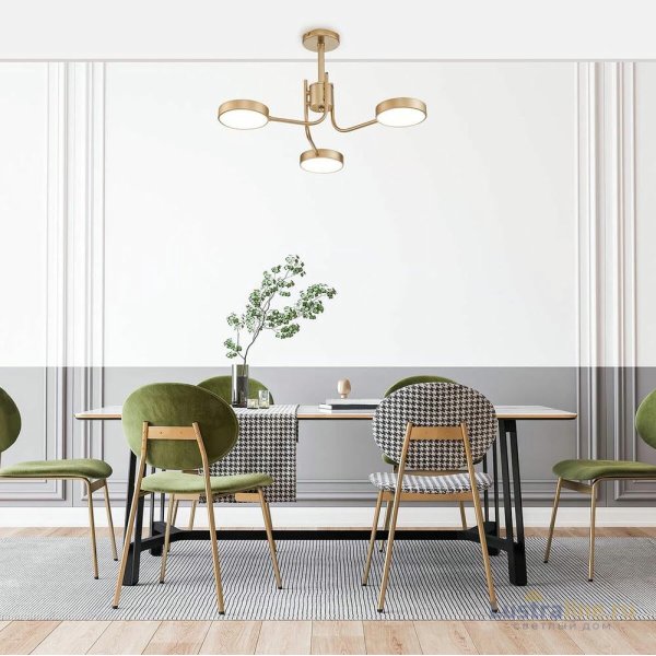 Потолочная светодиодная люстра Escada Skylar 10258/3LED Потолочная светодиодная люстра Escada Skylar 10258/3LED