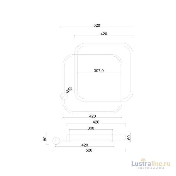 Потолочная люстра Arte Lamp Alsafi A2658PL-1WH Потолочная люстра Arte Lamp Alsafi A2658PL-1WH