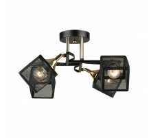 Потолочная люстра IMEX MD.5708-4-S-BK+FGD Потолочная люстра IMEX MD.5708-4-S-BK+FGD