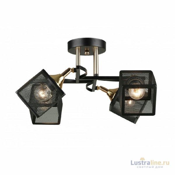 Потолочная люстра IMEX MD.5708-4-S-BK+FGD
