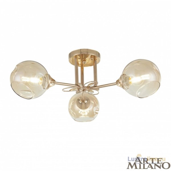 Потолочная люстра Arte Milano Amalfi 327206/3 FG Потолочная люстра Arte Milano Amalfi 327206/3 FG