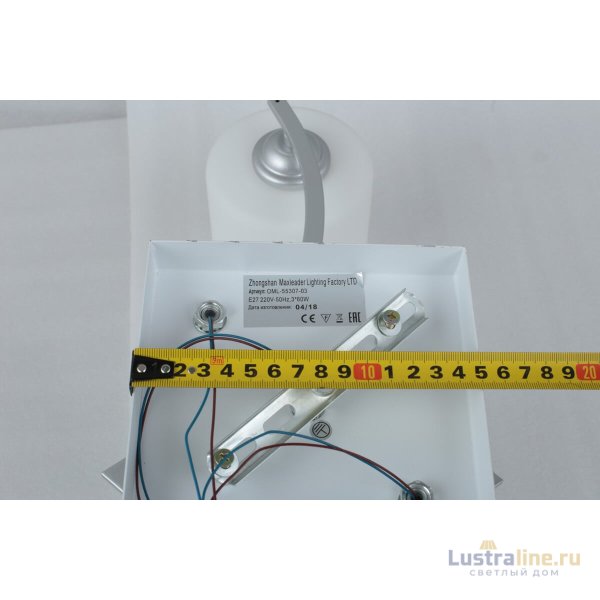 Потолочная люстра Omnilux Pisticci OML-55307-03 Потолочная люстра Omnilux Pisticci OML-55307-03