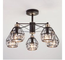 Потолочная люстра Eurosvet Lord 70075/5 черный