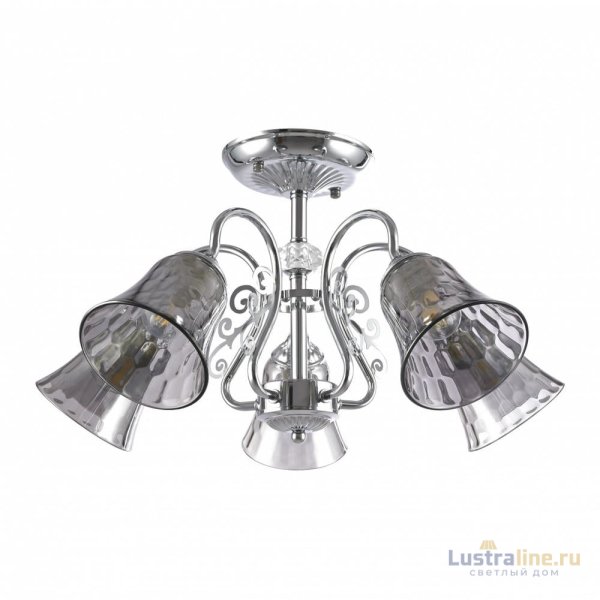 Потолочная люстра Arte Milano 340800/5 CR Потолочная люстра Arte Milano 340800/5 CR