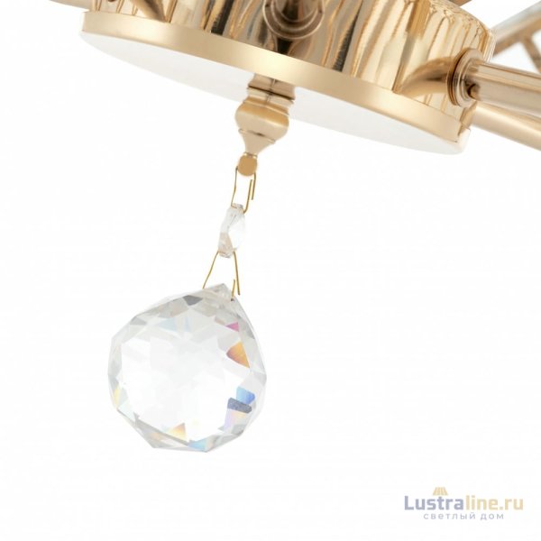 Потолочная люстра Arte Milano Sorrento 377019/6/50/470 GD Потолочная люстра Arte Milano Sorrento 377019/6/50/470 GD