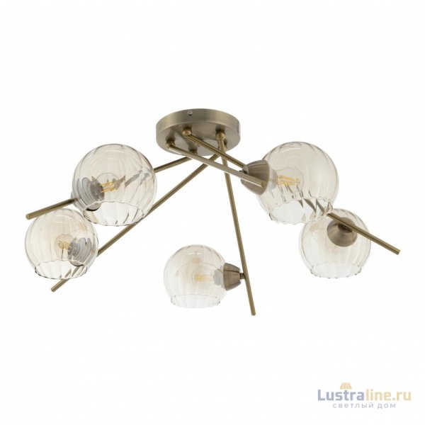 Потолочная люстра Arte Milano Amalfi 322307/5 AB Потолочная люстра Arte Milano Amalfi 322307/5 AB
