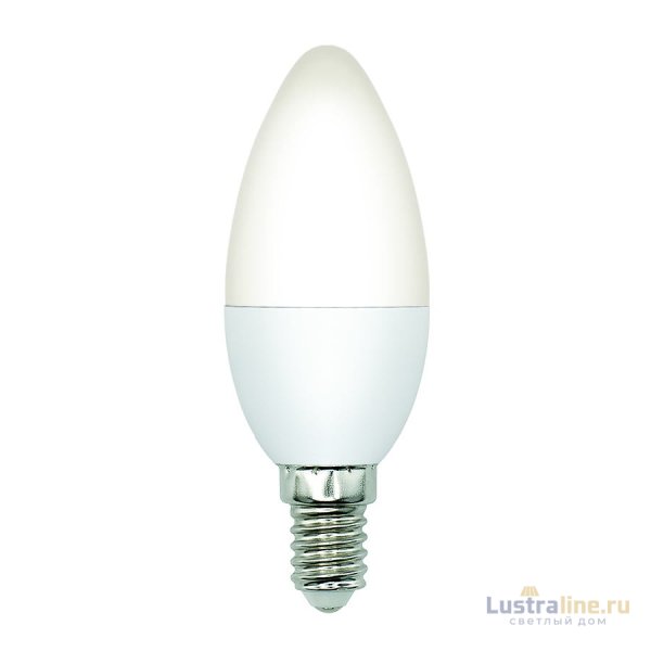 Лампа светодиодная диммируемая Volpe Optima LED-C37-6W/3000K/E14/FR/DIM/SLS UL-00009225 Лампа светодиодная диммируемая Volpe Optima LED-C37-6W/3000K/E14/FR/DIM/SLS UL-00009225