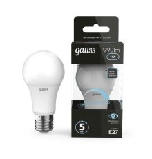 Лампа светодиодная диммируемая Gauss E27 11W 4100K матовая 102502211-D