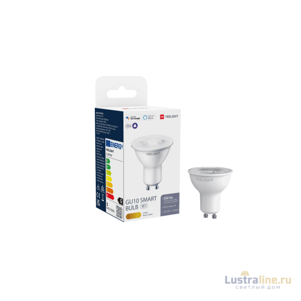 Умная светодиодная лампа Yeelight Smart bulb W1(Dimmable) GU10 4,8W 2700K YLDP004 Умная светодиодная лампа Yeelight Smart bulb W1(Dimmable) GU10 4,8W 2700K YLDP004