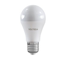 Лампа светодиодная Voltega E27 9W 2700К груша матовая 2429