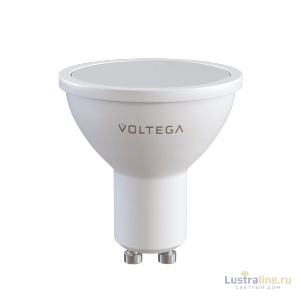 Лампа светодиодная диммируемая Voltega GU10 6W 2800K VG2-S2GU10warm6W-D 8457