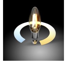 Умная светодиодная лампа Elektrostandard свеча прозрачная E14 5W 4200/6500/3300K 4690389174209
