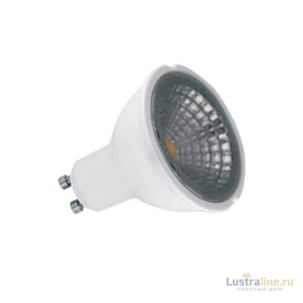Лампа светодиодная диммируемая Eglo GU10 5W 3000K прозрачная 11541 УЦ