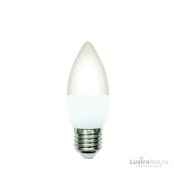 Лампа светодиодная диммируемая Volpe Optima LED-C37-6W/3000K/E27/FR/DIM/SLS UL-00009221 Лампа светодиодная диммируемая Volpe Optima LED-C37-6W/3000K/E27/FR/DIM/SLS UL-00009221