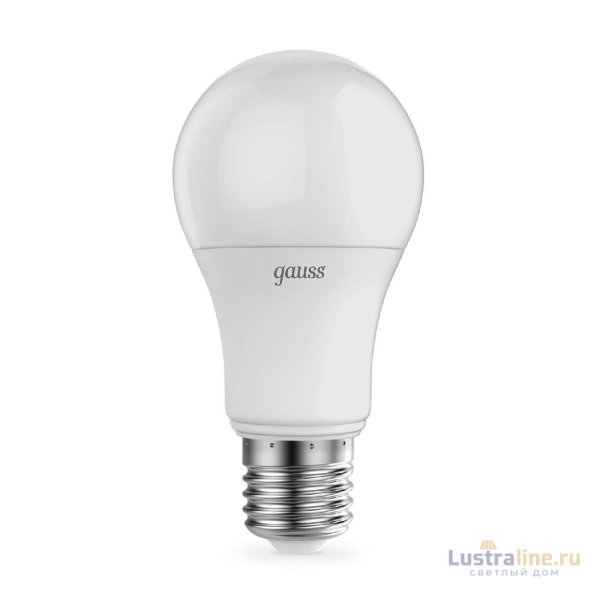 Лампа светодиодная диммируемая Gauss E27 11W 3000K матовая 102502111-D