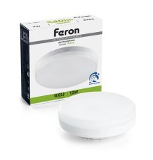 Светодиодная диммируемая лампа Feron LB-456 GX53 12W 4000K 51065