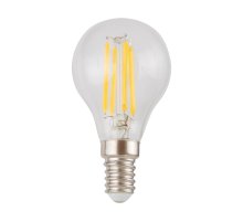 Лампа светодиодная филаментная диммируемая Voltega E14 5W 4000K груша прозрачная VG10-G1E14cold5W-FD 8465