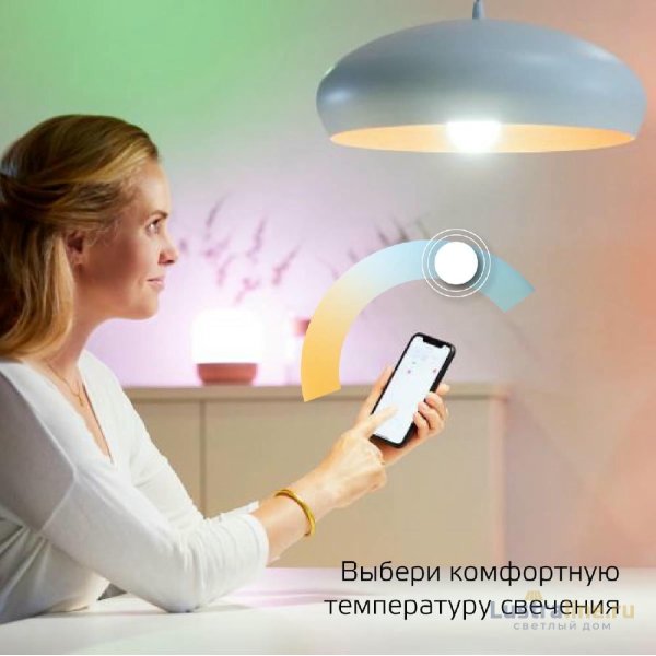 Лампа светодиодная диммируемая Gauss E14 5W 2700-6500K матовая 1110112