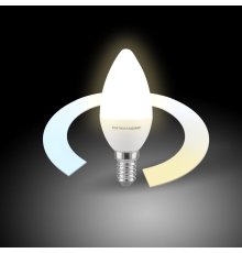 Умная светодиодная лампа Elektrostandard свеча матовая E14 5W 3300/4200/6500K 4690389174216