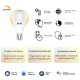 Лампа светодиодная диммируемая Gauss E27 8,5W 2700K матовая 1050112
