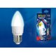 Лампа светодиодная диммируемая (UL-00004295) Uniel E27 7W 4000K матовая LED-C37 7W/4000K/E27/FR/DIM PLP01WH