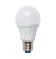 Лампа светодиодная диммируемая (UL-00004290) Uniel E27 12W 3000K матовая LED-A60 12W/3000K/E27/FR/DIM PLP01WH