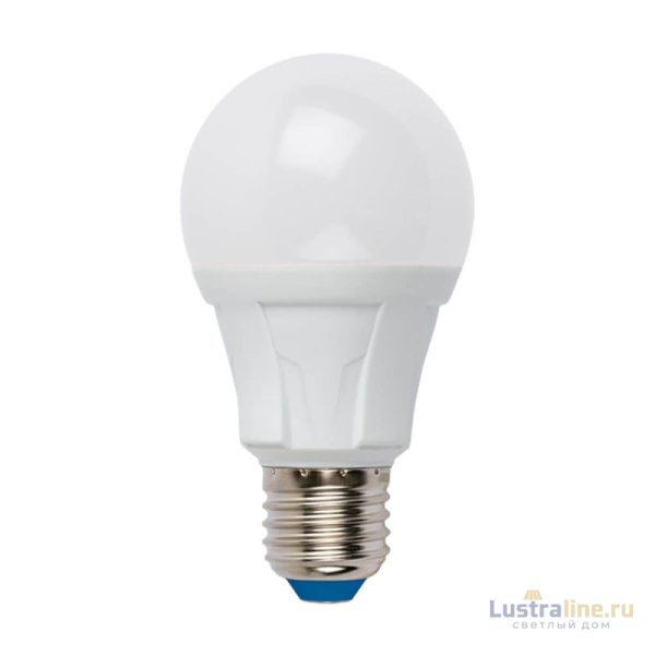 Лампа светодиодная диммируемая (UL-00004290) Uniel E27 12W 3000K матовая LED-A60 12W/3000K/E27/FR/DIM PLP01WH