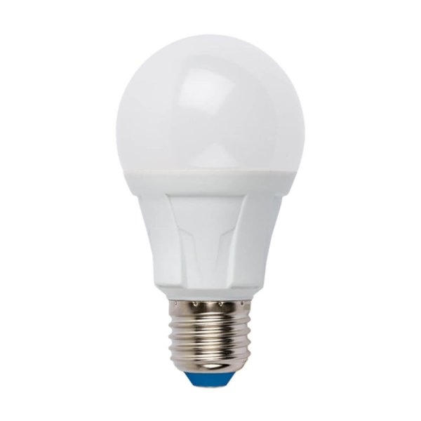 Лампа светодиодная диммируемая (UL-00004290) Uniel E27 12W 3000K матовая LED-A60 12W/3000K/E27/FR/DIM PLP01WH