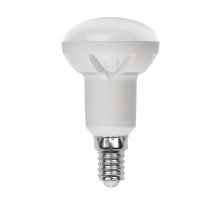 Лампа светодиодная диммируемая (UL-00004709) Uniel E14 7W 4000K матовая LED-R50 7W/4000K/E14/FR/DIM PLP01WH