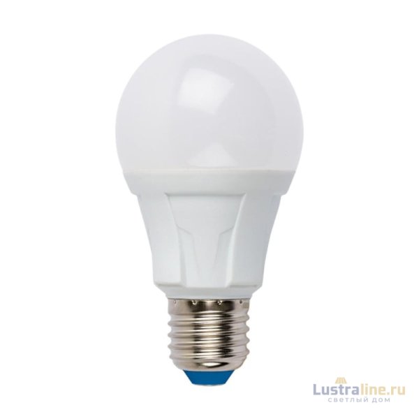 Лампа светодиодная диммируемая (UL-00004285) Uniel E27 10W 6500K матовая LED-A60 10W/6500K/E27/FR/DIM PLP01WH Лампа светодиодная диммируемая (UL-00004285) Uniel E27 10W 6500K матовая LED-A60 10W/6500K/E27/FR/DIM PLP01WH