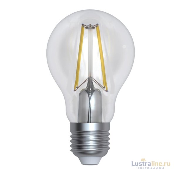 Лампа светодиодная филаментная диммируемая (UL-00005184) Uniel E27 12W 4000K прозрачная LED-A60-12W/4000K/E27/CL/DIM GLA01TR