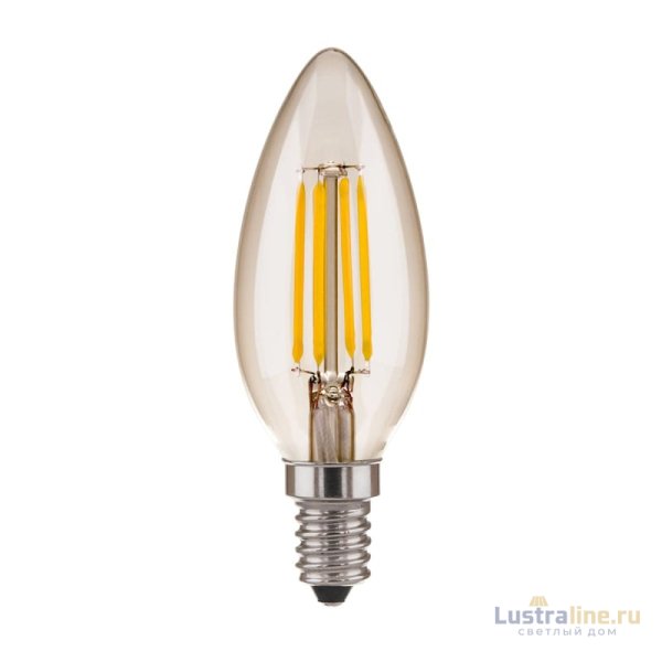 Филаментная светодиодная лампа Elektrostandard Свеча F E27 9W 6500K 4690389175350 Филаментная светодиодная лампа Elektrostandard Свеча F E27 9W 6500K 4690389175350
