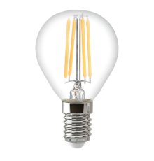 Лампа светодиодная филаментная Thomson E14 9W 4500K шар прозрачный TH-B2086 УЦ