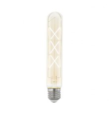 Лампа светодиодная филаментная Eglo E27 4W 2200К янтарь 11679
